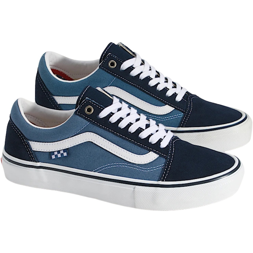 2026 Vans Skate Old Skool Shoes VN0A5FCBNAV - Navy / white